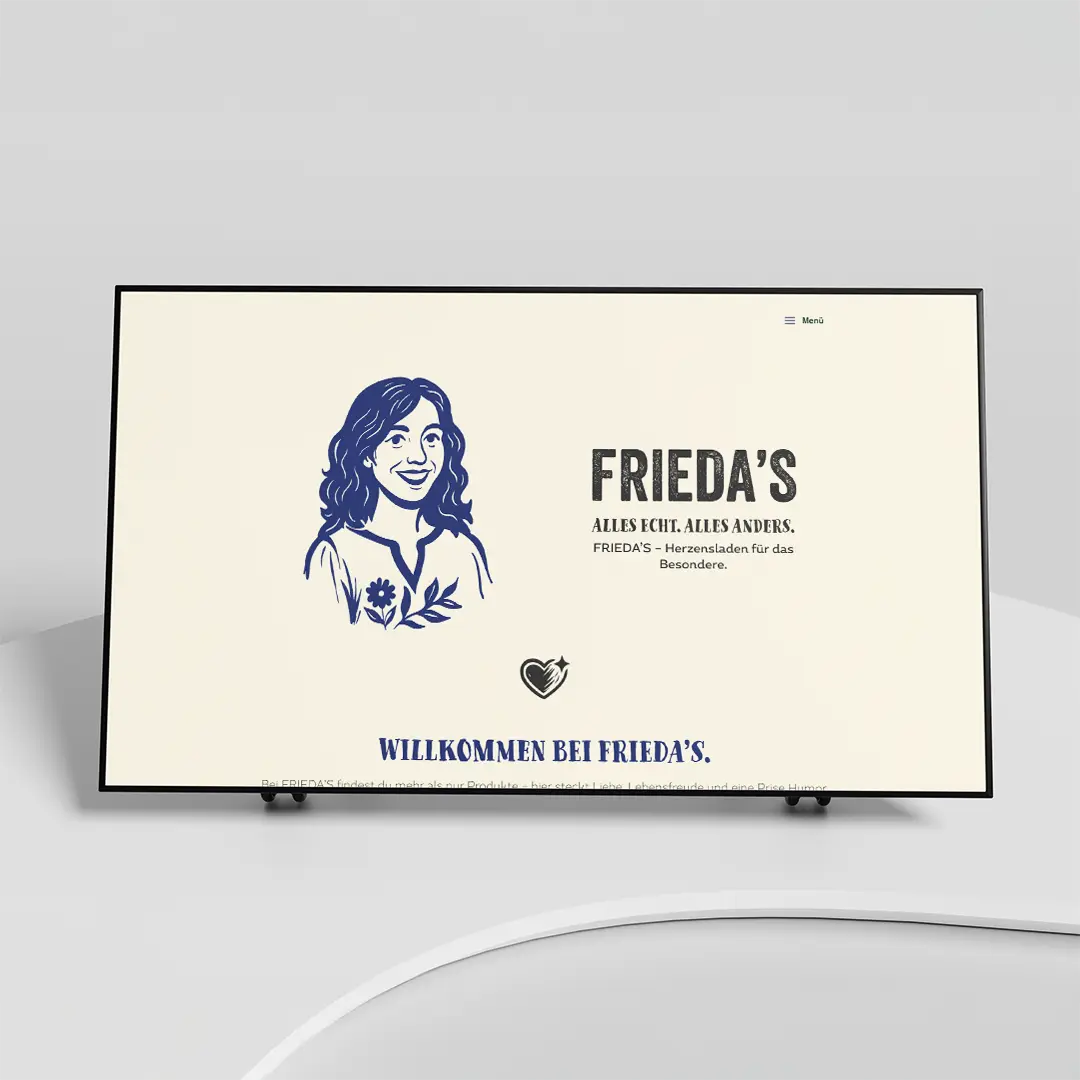 Webseite FRIEDA'S