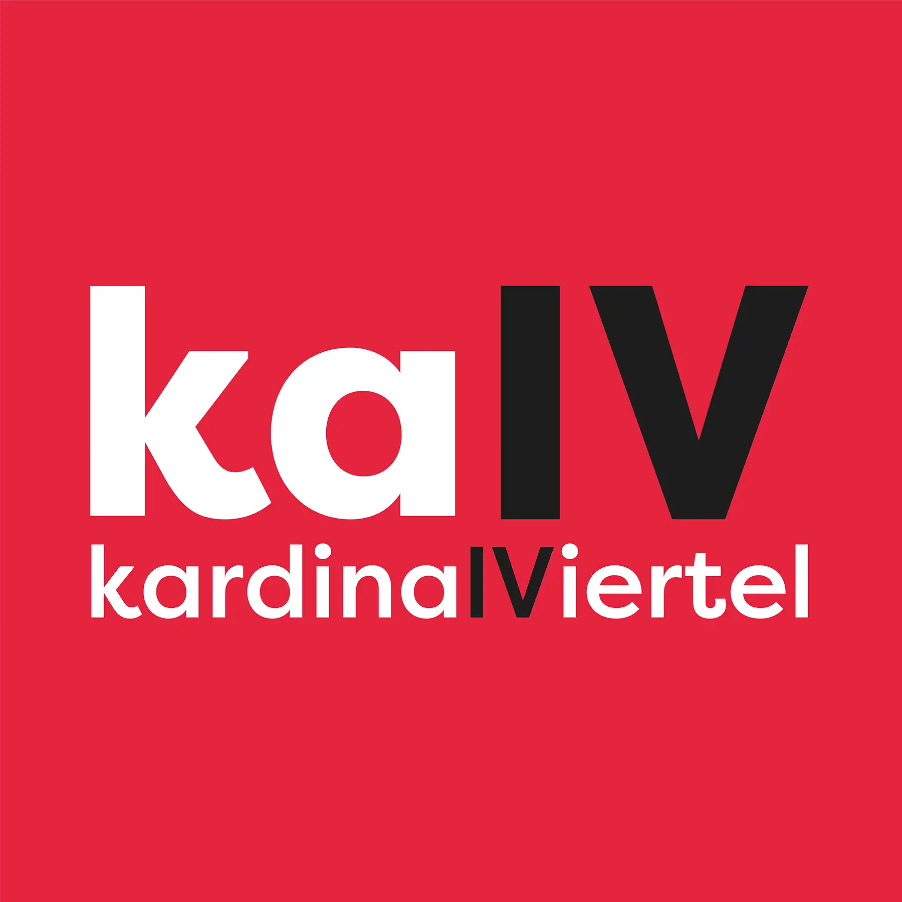 Wunderkastl Kreativstudio Logo Kardinal Viertel