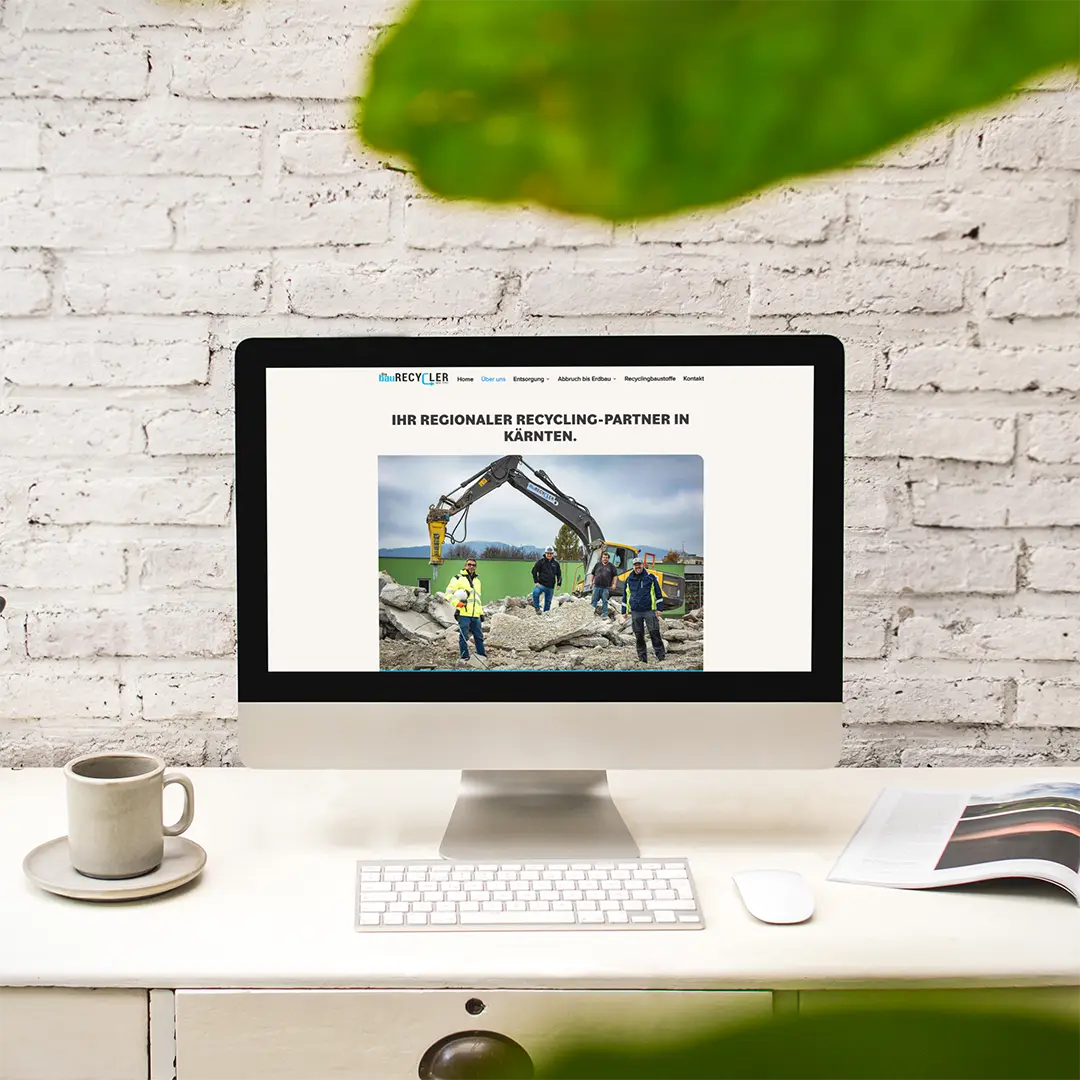 Webdesign Die Baurecycler