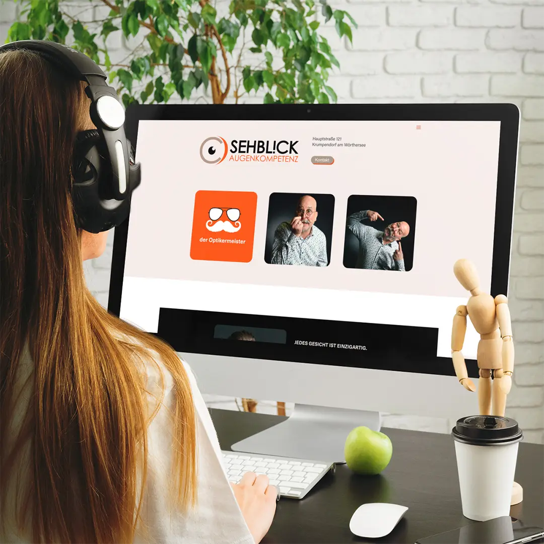 Webseite Sehblick