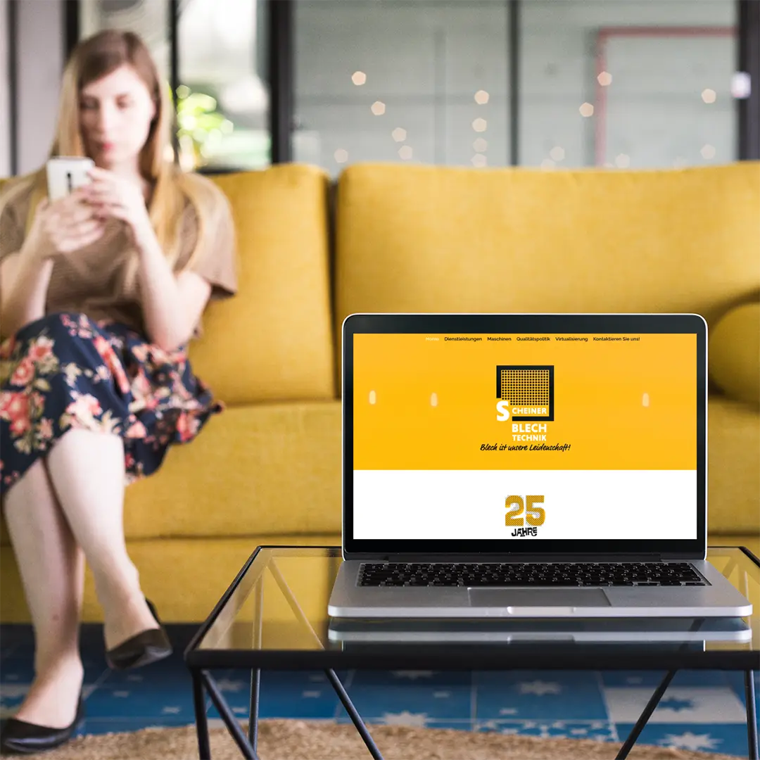 Webdesign Scheiner Blachtechnik
